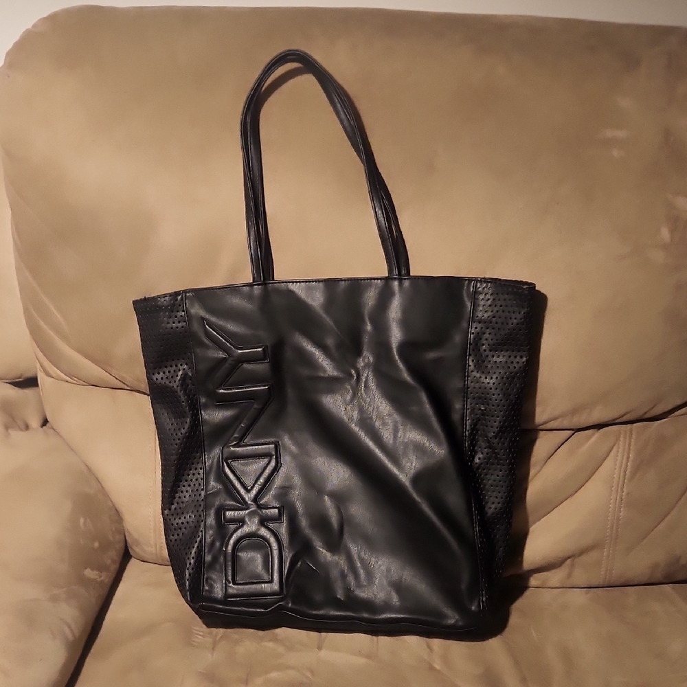 DKNY Navy Blue Tote Bag
